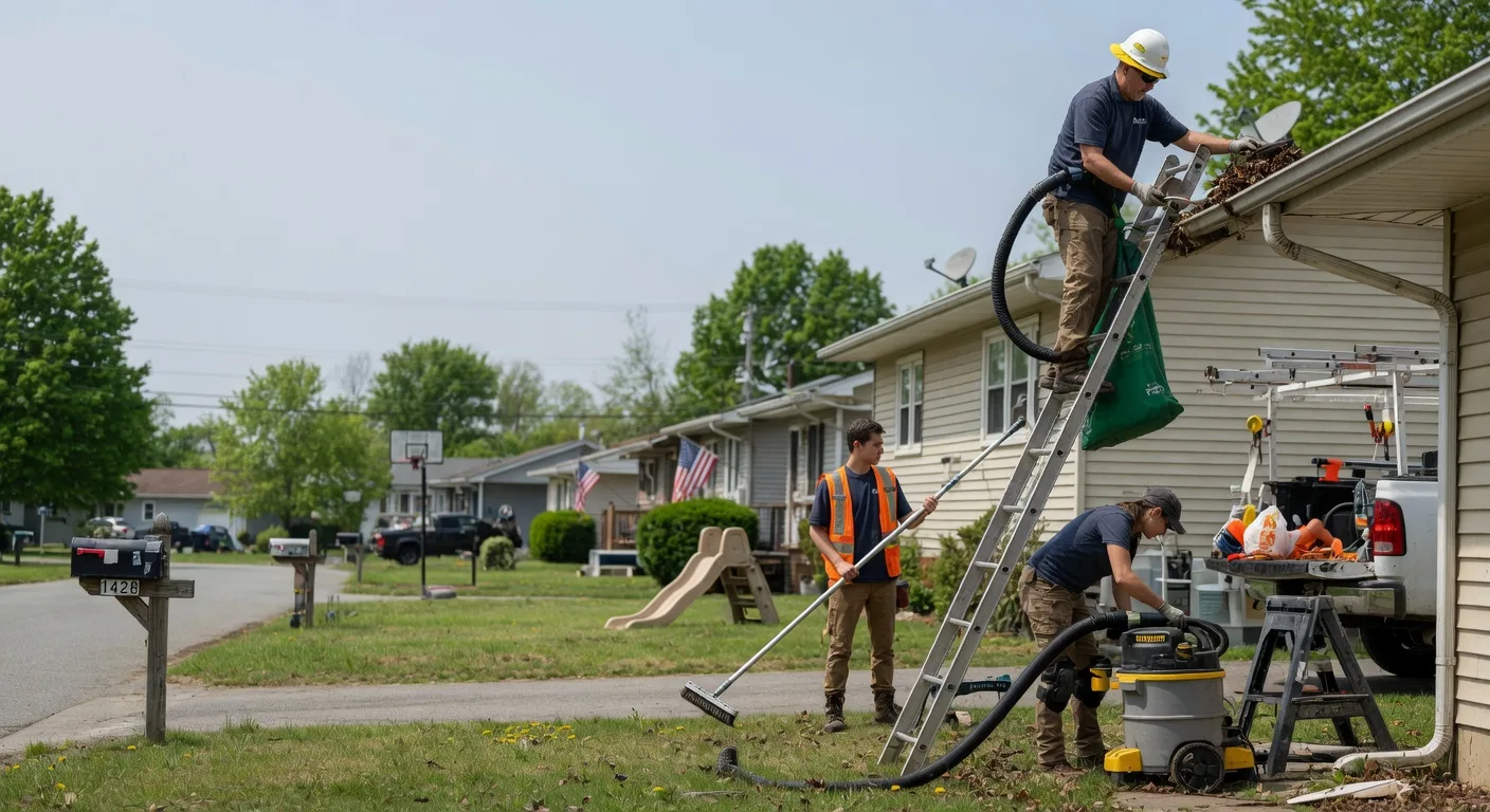 Gutter Installation in South Point, OH near me